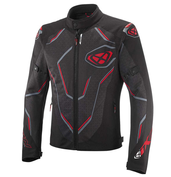 Ixon DEMONIAK Jacket Blk/Red - Sport Textile