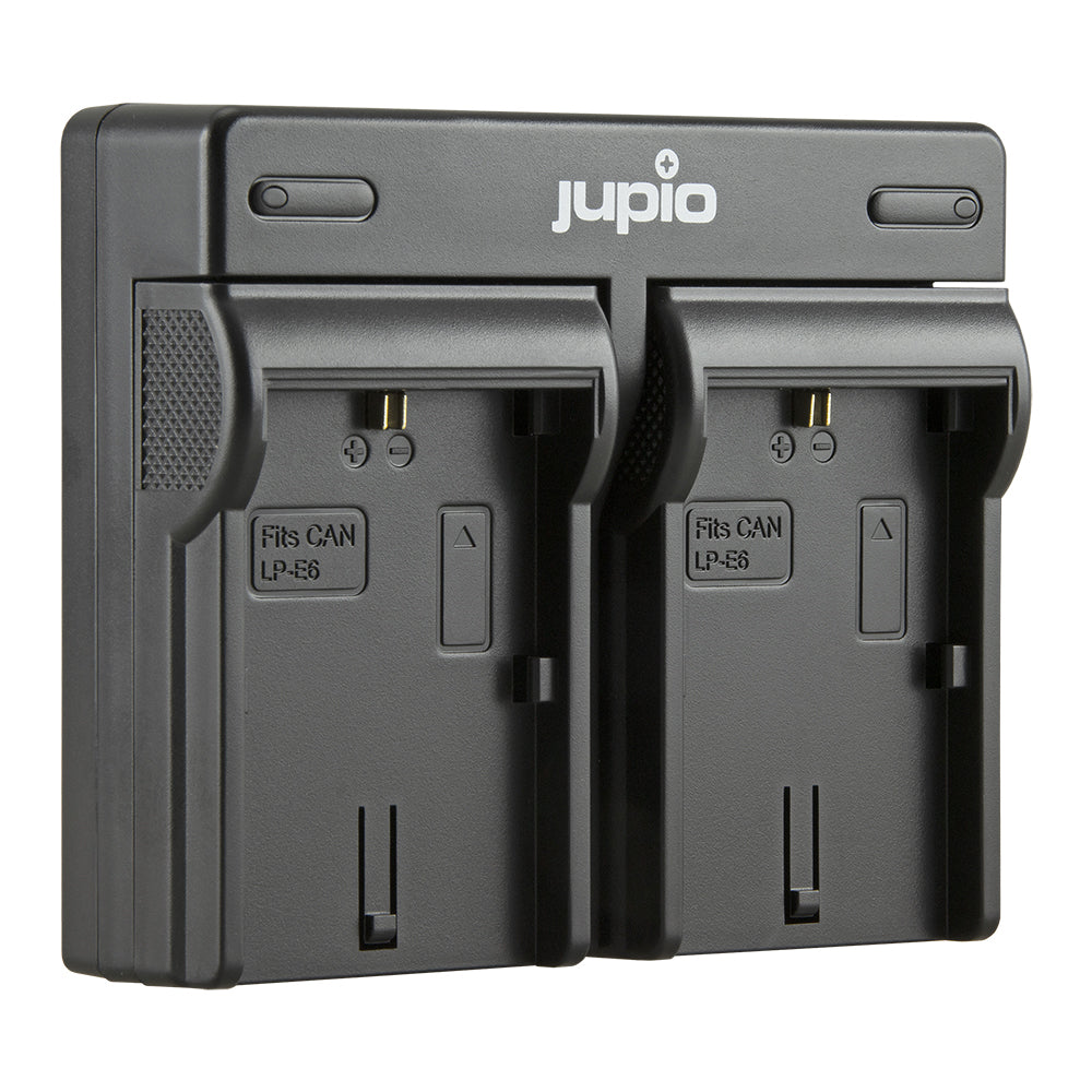 JUPIO BATTERY CHARGER KIT DUAL 2X LP-E6NH 2130MAH FOR CANON DIGITAL CAMERAS