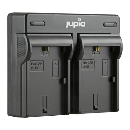 JUPIO BATTERY CHARGER KIT DUAL 2X LP-E6NH 2130MAH FOR CANON DIGITAL CAMERAS