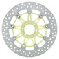 METAL GEAR BRAKE DISC FRONT L/R-ALLOY CENTRE