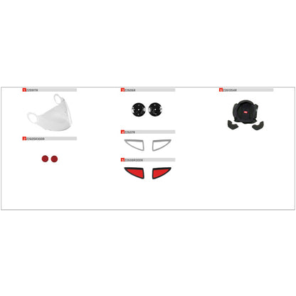 J.05 HELMET SPARES