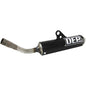 SILENCER DEP SHORTY GAS GAS MC125 24-ON HUSQVARNA TC125 23-ON KTM 125SX 23-ON 125XC 24-ON BLACK