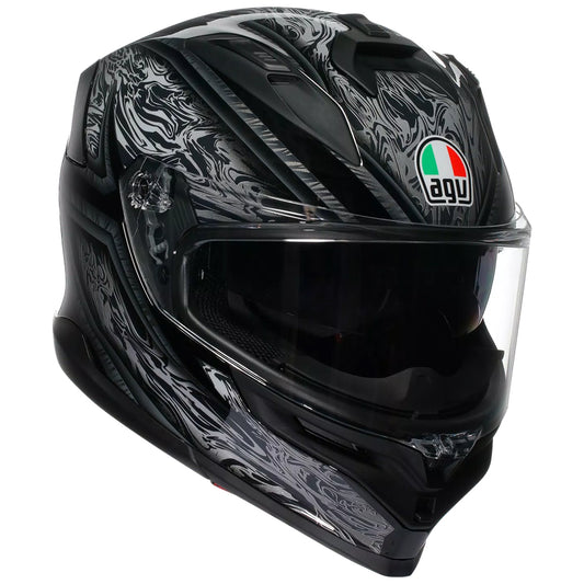 AGV K7 [DAMASCUS BLACK SILVER] 1