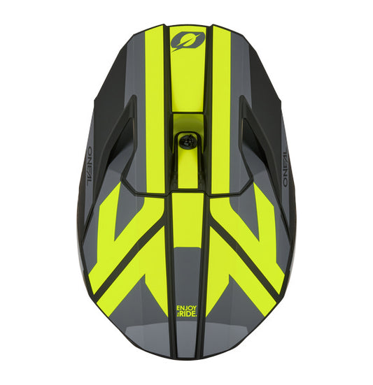 O'Neal 3SRS RIDE Helmet - Black/Grey/Neon Yellow
