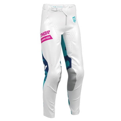 THOR LAUNCHMODE PANT WOMENS BLEACH WHITE/AQUA