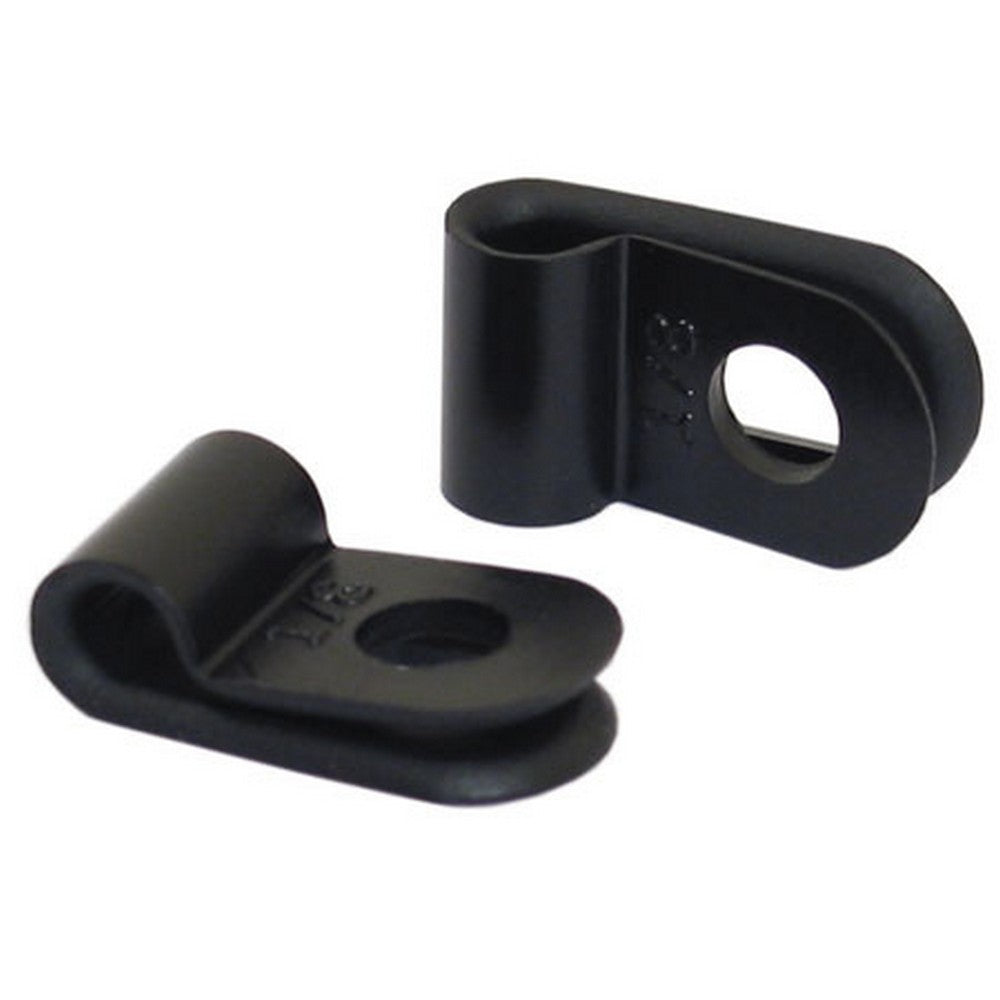 CABLE CLAMP P CLIP 3.2MM (100 PACK)