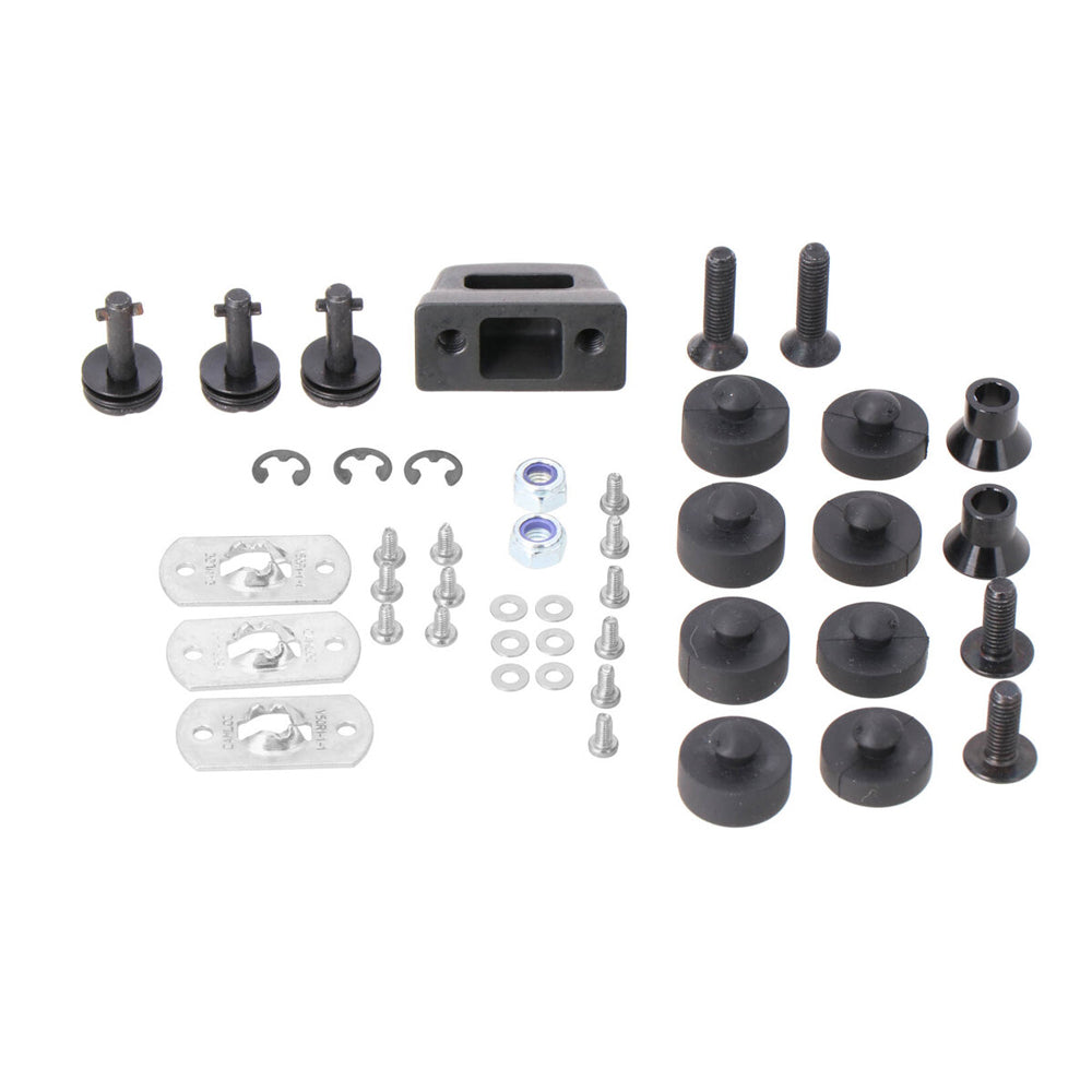 SW MOTECH ALUMINIUM RACK ADAPTER PLATE QUICK LOCK FOR GIVI MONOKEY MODELS