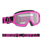 Scott Primal Goggle Pink_Black with Clear Lens