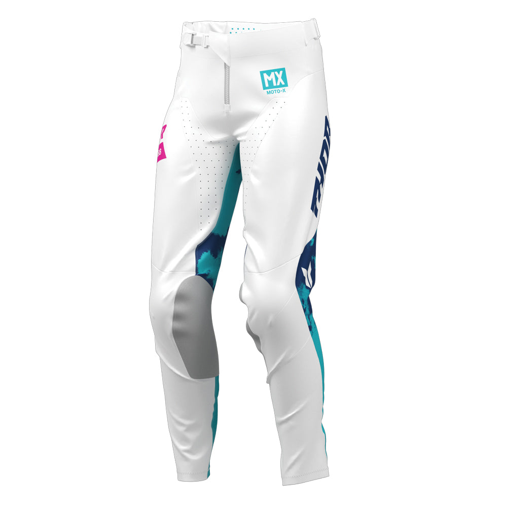 THOR LAUNCHMODE PANT WOMENS BLEACH WHITE/AQUA