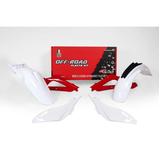 PLASTICS KIT RTECH 4 PIECE OEM COLOURS HUSQVARNA TC250 TC510 TE250 TE310 TE450 TE510 08-10