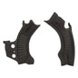 FRAME GUARDS RTECH HONDA CRF250R 22-24 CRF250RX 22-24 CRF450R 21-24 CRF450RX 21-24 BLACK