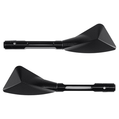Revolution Handlebar Mirrors Aero - CNC 10mm Pair