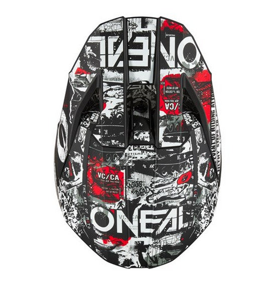 O'Neal 2025 3SRS ATTACK Helmet - Black/White