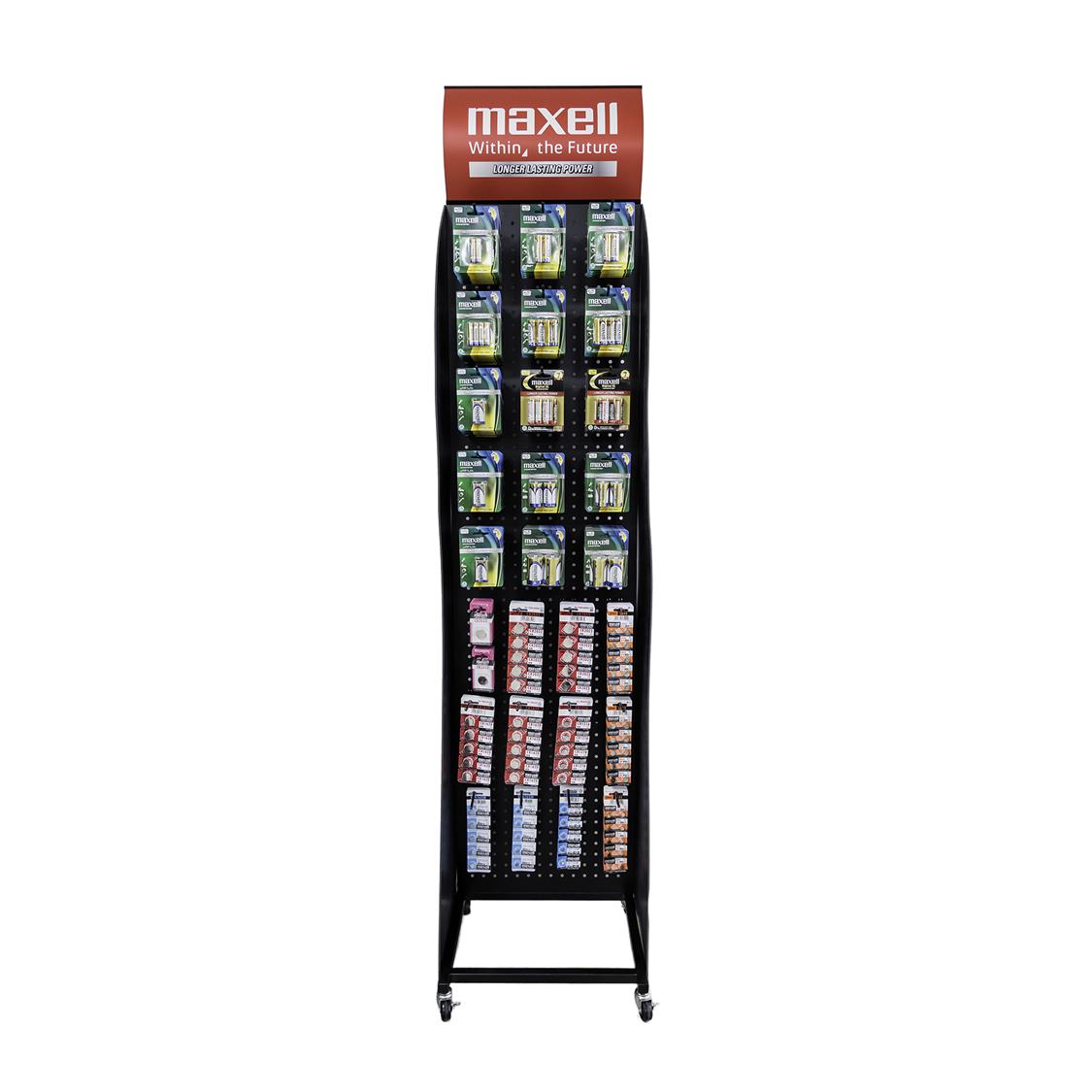 MAXELL BATTERY FLOOR STAND LARGE