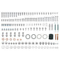 HARDWARE BOLT KIT PSYCHIC YAMAHA YZ125 02-ON *184 PIECES*