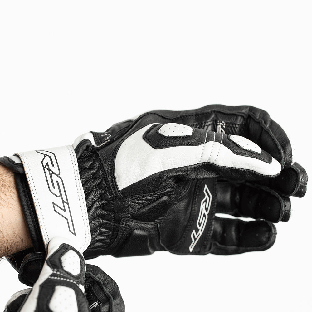 RST STUNT 3 CE GLOVE [BLACK WHITE] 12