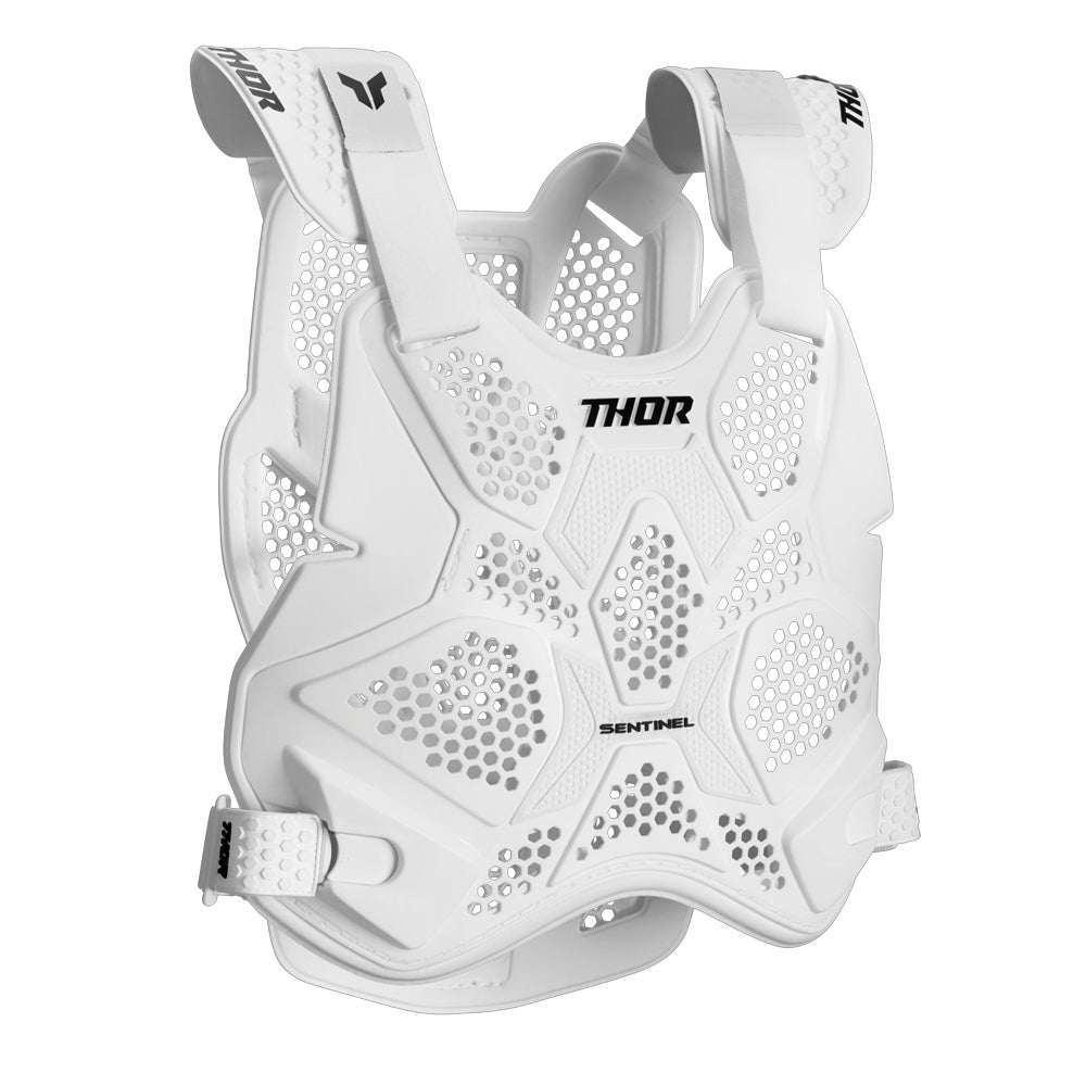 THOR SENTINEl LTD CHEST PROTECTOR WHITE