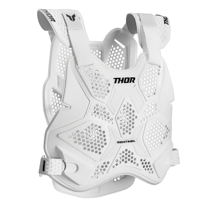 THOR SENTINEl LTD CHEST PROTECTOR WHITE