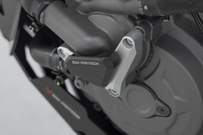 SW MOTECH WATER PUMP PROTECTION SILVER/BLACK DUCATI X DIAVEL HYPERMOTARD MONSTER MULTISTRADA