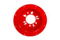 GUNIWHEEL GUNI-X 56 CENTRE HUB ONLY RED