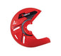 DISC GUARD RTECH RED BETA RR HONDA CR CRF KAWASAKI KLX SUZUKI RM RMX YAMAHA WR YZ