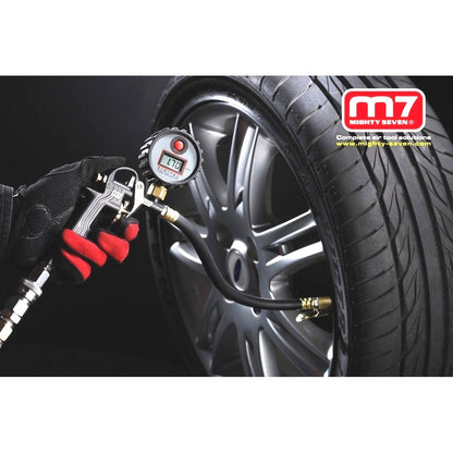 M7 DIGITAL TYRE INFLATOR PSI AIR TOOL TO WORK WITH AIR COMPRESSOR