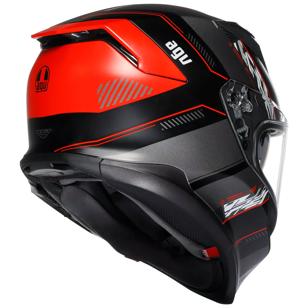 AGV K7 [KYBER MATT BLACK RED] 6