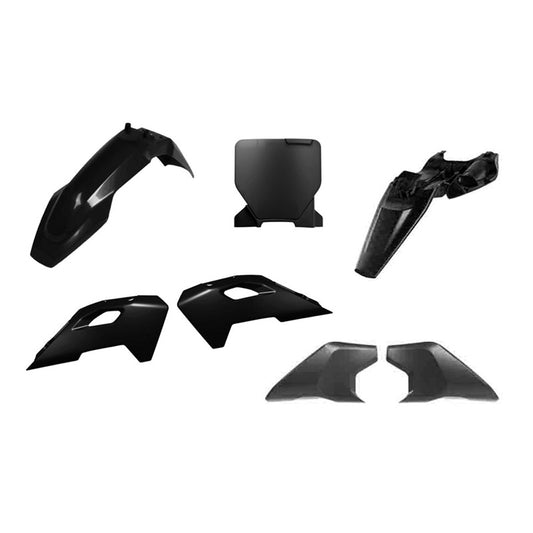 PLASTICS KIT RTECH 6 PIECE BLACK HUSQVARNA TC65 24-25