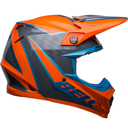 Bell MOTO-9S FLEX Sprite Gloss Orange/Grey