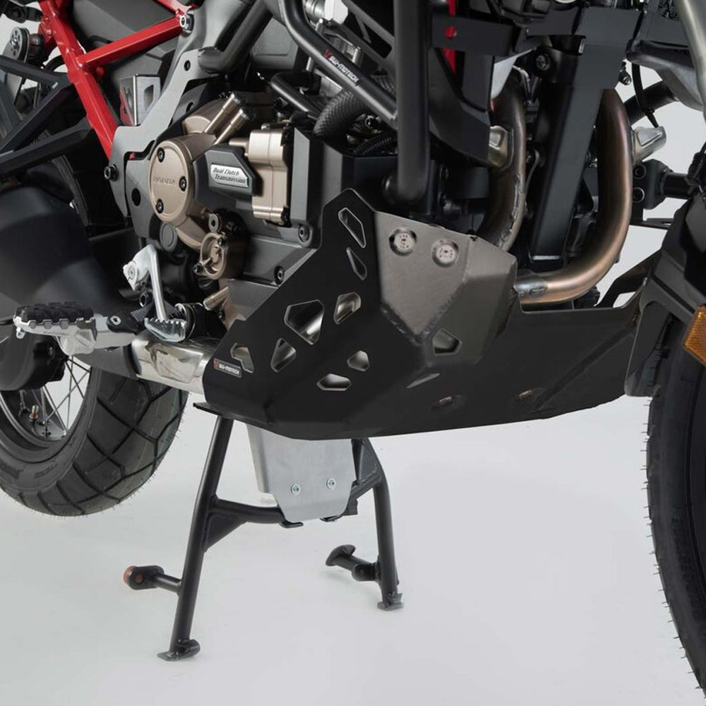 BASH PLATE SW MOTECH BLACK HONDA CRF1100L AFRICA TWIN CRF1100L AFRICA TWIN ADVENTURE SPORTS