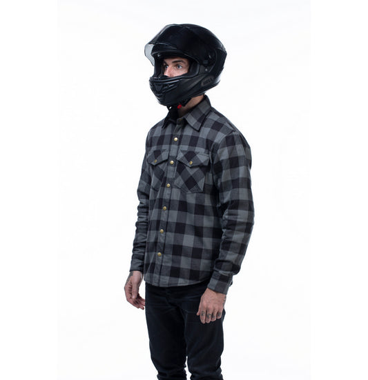 RJAYS REGIMENT Protective Shirt Grey/Black - Urban/Cruiser