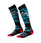 O'Neal PRO MX Ride Sock - Black/Blue