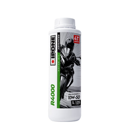 IPONE R4000 - Semi-Synthetic 4T Oil - 10W50 1L