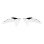 RADIATOR SHROUDS RTECH WHITE BLACK KTM 50SX 24-ON