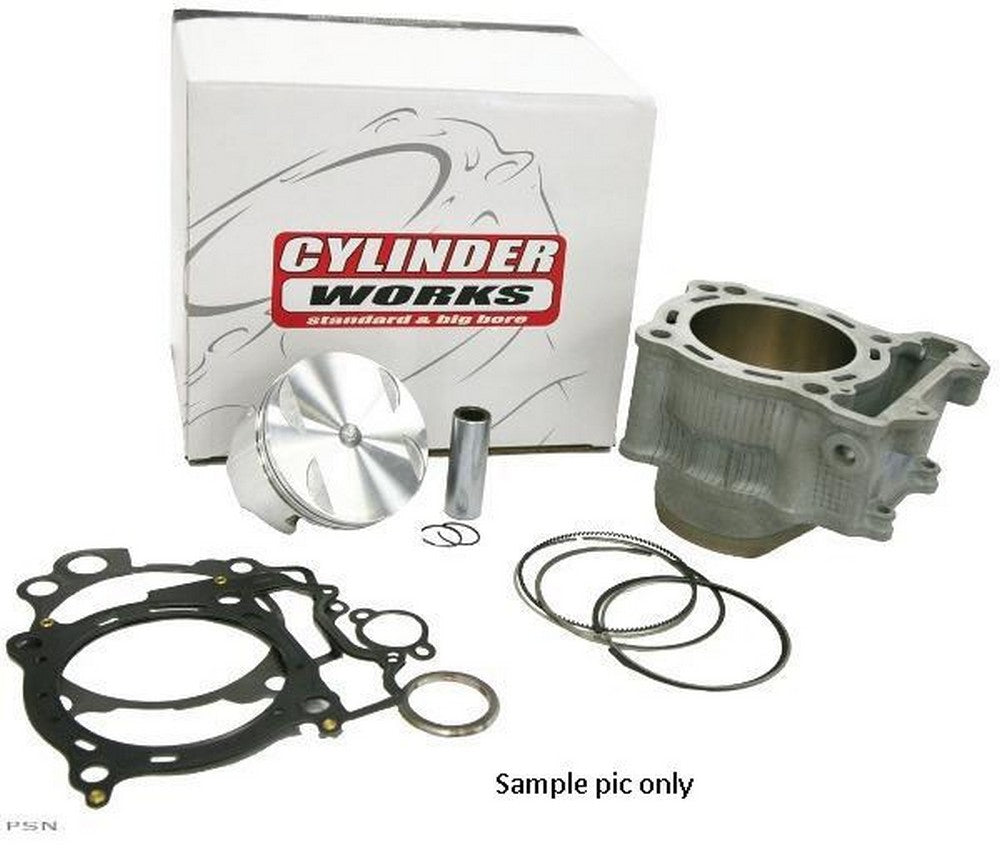CYLINDER WORKS CYLINDER KIT 76MM CYLINDER TOP GASKET SET AND VERTEX PISTON KIT KTM EXC SX F XC F