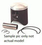 PISTON KIT VERTEX 53.96MM GAS GAS EC125 MX125 03-10
