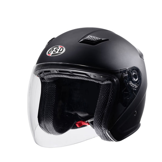 HELMET ELDORADO E10 OPEN FACE MATTE BLACK XS