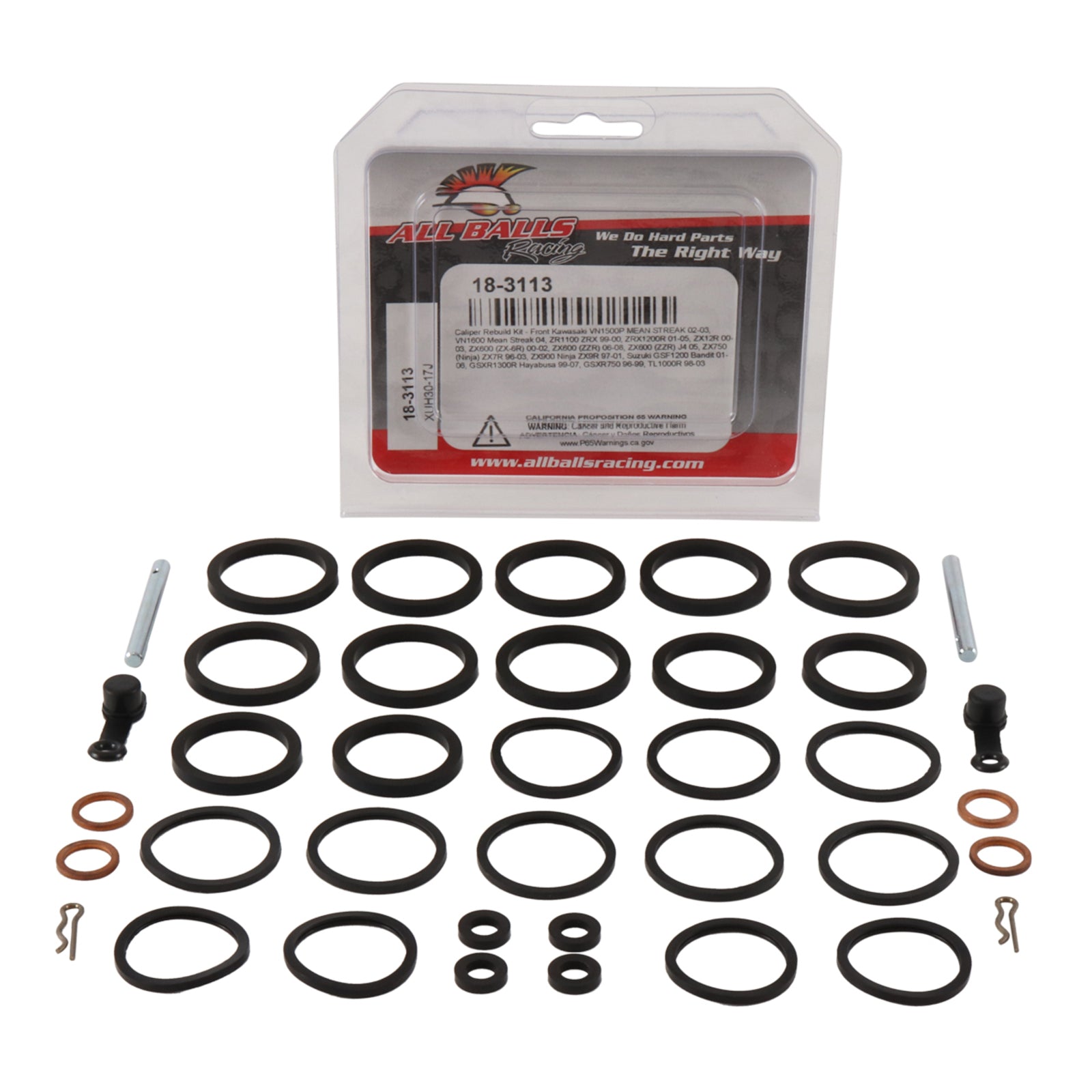 All Balls Racing Calliper Rebuild Kit (18-3113)