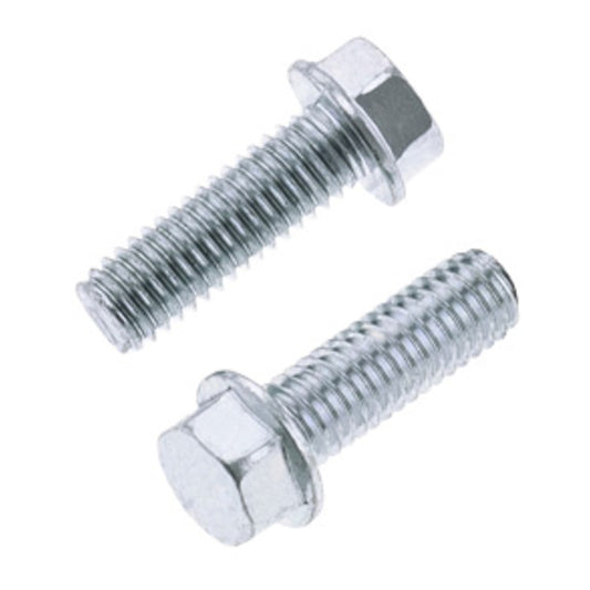 Bolt 6x18mm Hex Flange Bolts (Packet of 10)