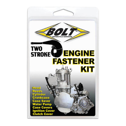 Bolt Engine Fastener Kit Kawasaki KX250 '88-'07