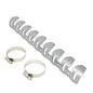 DRC Universal 4-Stroke Exhaust Pipe Guard - Titanium Color