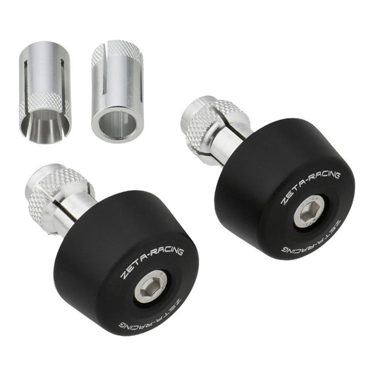 Zeta Bar-End Sliders - Black (Pair)