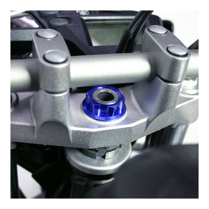 Zeta Stem Nut (M22x27 P1.0 H12) - Blue
