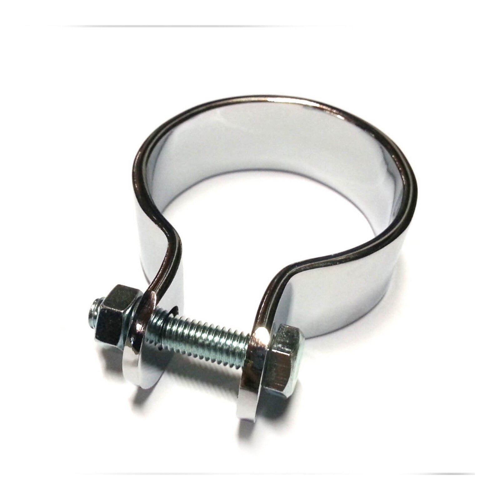 Whites Exhaust Clamp 1 7/8 Chrome 48mm