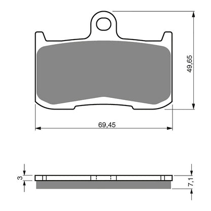 GOLDfren Brake Pads - S3 Sintered Sports