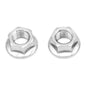 Whites Nut Flange - 10 x 1.25mm (50 Pack)