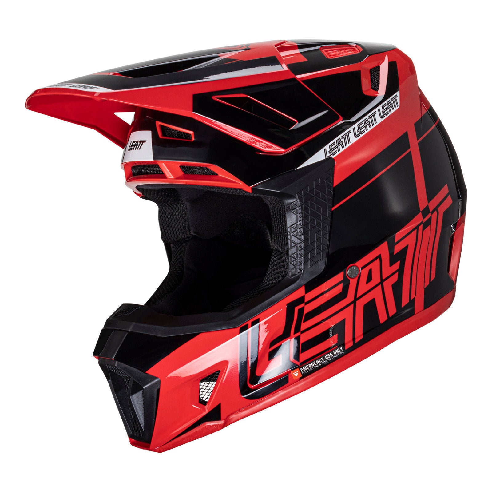Leatt 2024 7.5 Helmet & Goggle Kit - Red