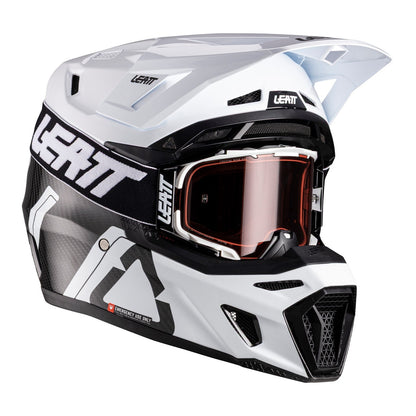 Leatt 2026 9.5 Helmet Kit - Carbon / White