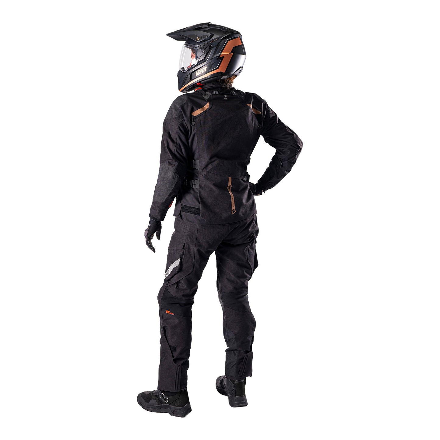 Leatt 5.5 ADV DriTour Women's Pant - Stealth Black / Grey