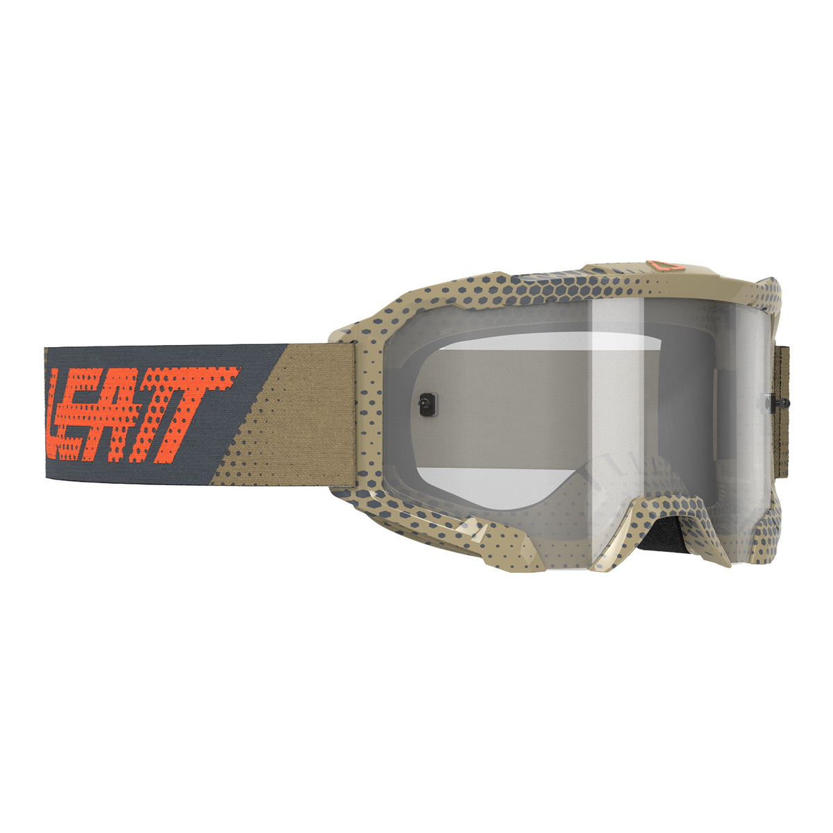 Leatt 4.5 Velocity Iriz Goggles - Khaki Brown / Silver 50%